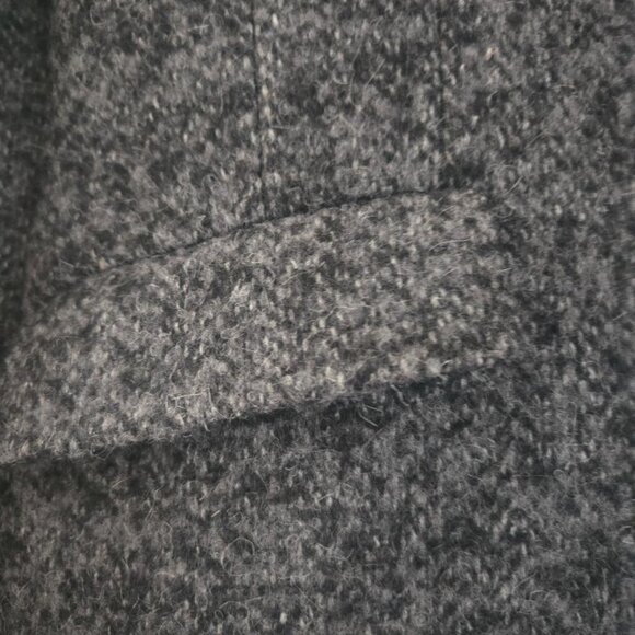 Theory Women's Grey and Black Coat - Picture 6 of 6